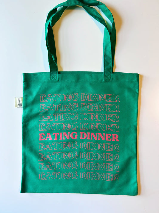 Eating Dinner Tote