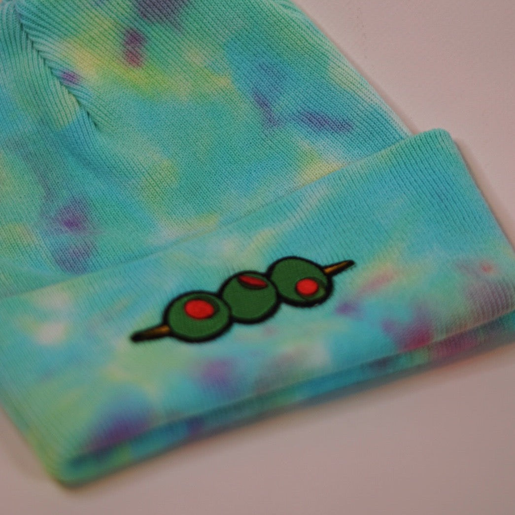 Olive Patch Beanie