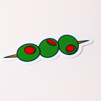Olive Sticker